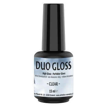 DuoGloss Versiegelungs- Gel Clear 15ml Flasche
