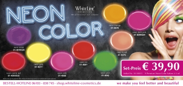 Premium Color Gel - Neon Set 9 Stück à 5ml