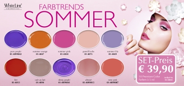 Sommer Farbtrends