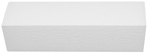 Schleifblock/Buffer Weiss 100/100