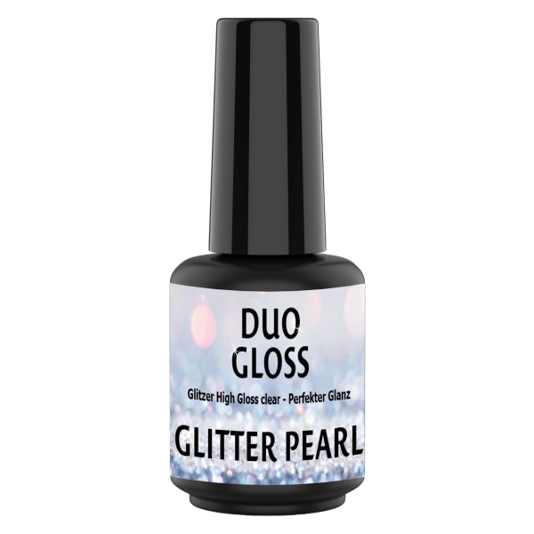 DuoGloss Versiegelungs- Gel Glitter Pearl 15ml Flasche