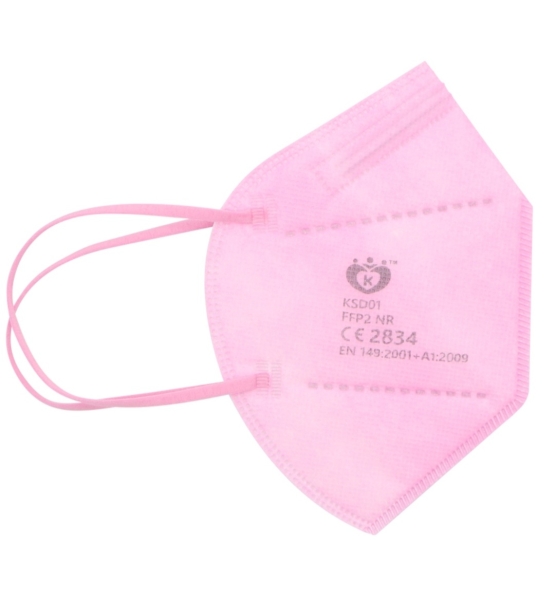 FFP 2 Maske Rosa - Inhalt 10 Stück