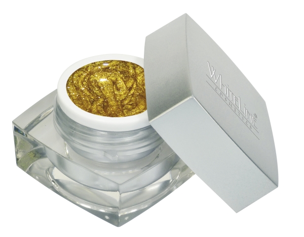 Premium Color Gel- Glitter Gold 5ml